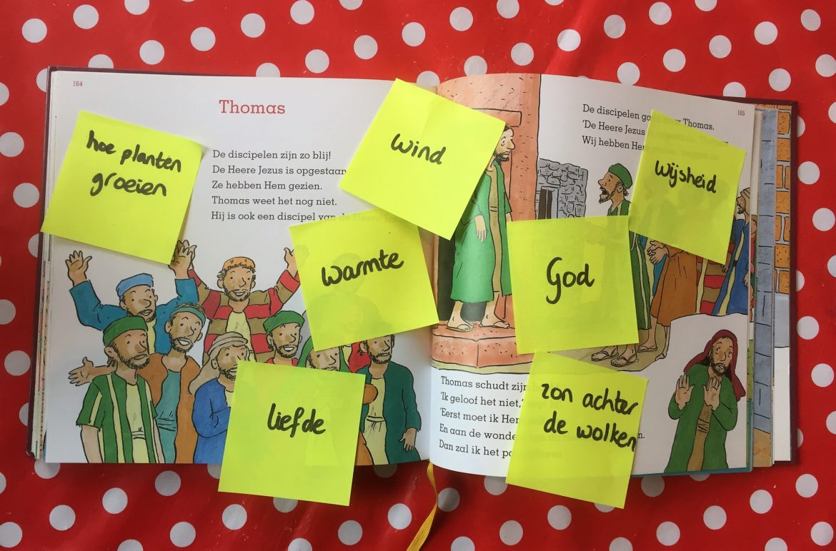 Gezinsmoment: de verschijning van Jezus aan Thomas