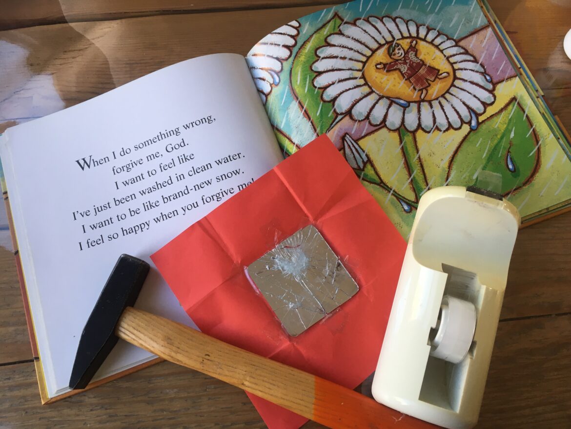 Gezinsmoment #3 – bidden met je hand