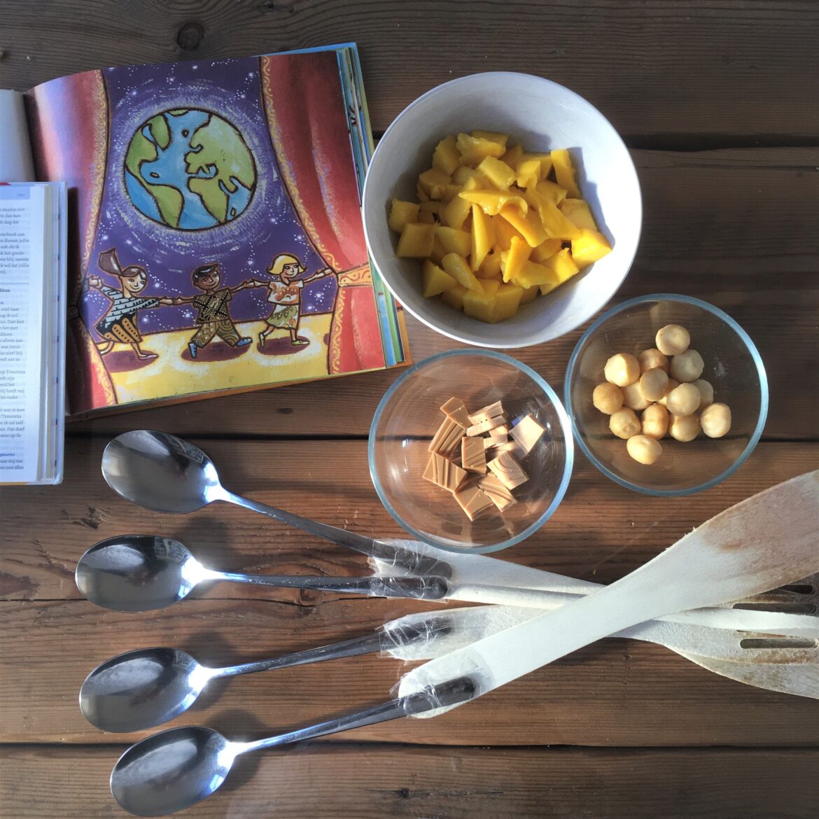 Gezinsmoment #4 – bidden met je hand